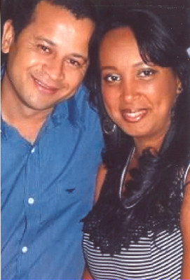 José Humberto Spindula Carvalho aniversariante de hoje, com a esposa Flávia Spindula Carvalho