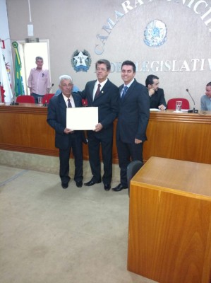 José Miranda, João Alberto Alves e Giulliano Tibá