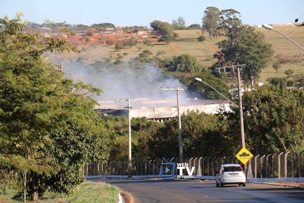Funcionários do frigorífico foram surpreendidos com a notícia do incidente