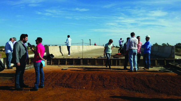 Imprensa recebeu informações sobre algumas das principais obras da atual administração