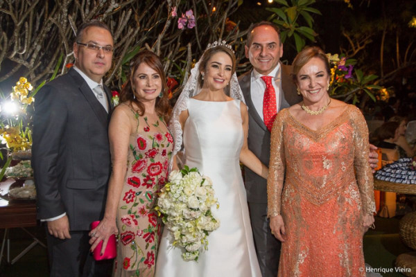 Saulo, Ângela, Alana, Renato Aguiar e Ana Maria (Crédito: Henrique Vieira)