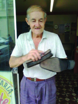 Nenzinho trabalhou na profissão até os seus últimos dias de vida