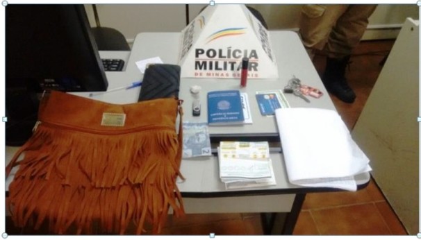 Produtos do crime recuperados em ação rápida da PM