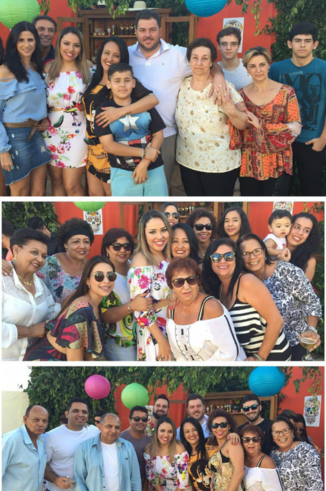 Rubiane faz 40, Evaristo também. Mas a filhona de Rubiane e Gilvane, Lorena Ramos, fez apenas 25 nesta segunda-feira, dia 11. Isso mesmo, mas a festa rolou solta e linda neste último domingo. Com tema mexicano todo preparado por Ateliê JR Rodrigues e o carinho de Rubiane, os convidados do evento se divertiram e degustaram do melhor buffer de Araguari, o Villa Rica. A família ainda aproveitou para comemorar o niver do Evaristo Júnior, anunciado na Acesso da última semana. Deixo aqui os parabéns aos dois e muito sucesso. #LorenaRamosTambémComemoraB'Day