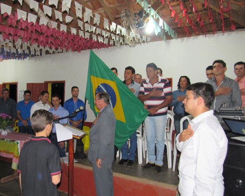 Evento ocorreu neste sábado, dia da cerimônia de posse da Associação Cooperativa dos Moradores
