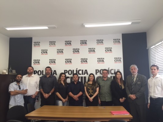 Reunião foi promovida na sede da 4ª Delegacia Regional de Polícia Civil de Araguari