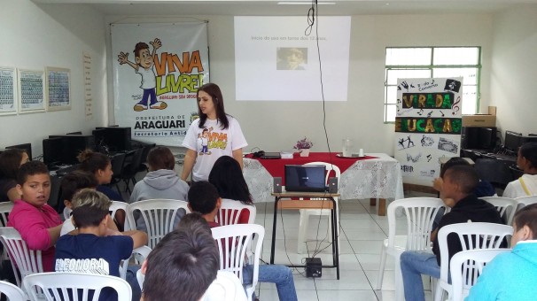 O projeto ‘Caravana Viva Livre’, realizado pela secretaria de Políticas Sobre Drogas