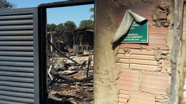 Incêndio foi provocado por curto circuito na fiação elétrica