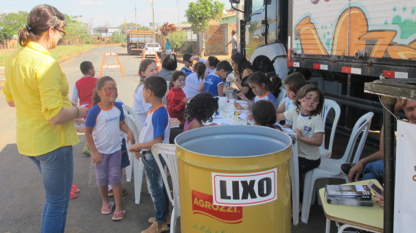 Alunos da creche Inês Vasconcelos participam do projeto nesta quinta-feira