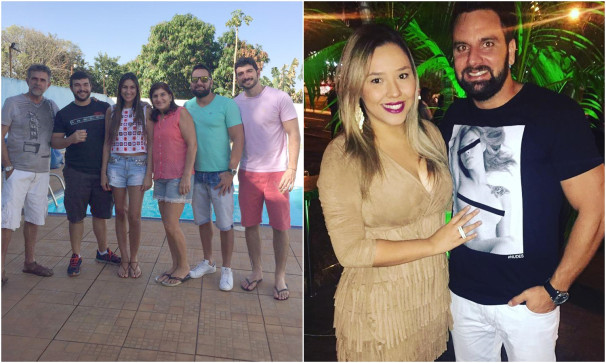 Bem-vindos a mais uma semana gloriosa e muito agitada. Começamos o mês de agosto com tudo. Hoje a Acesso Restrito parabeniza o grande João Batista Neto. O guri completou mais um ano de vida nesta quarta-feira, dia 17. Para ilustrar a sua presença no Gazeta do Triângulo, ele acompanha na primeira foto os familiares Carlos (pai), Almiro (cunhado), Carolina (irmã), Carmem (mãe), ele e o irmão Cazeca. A segunda foto é com a linda namorada Lorena Ramos. Deixo aqui os parabéns pelo dia do seu aniversário e o desejo de muitos anos de vida. #JãoFazQuantos? #RubianeFaz40 #EvaristoTambém