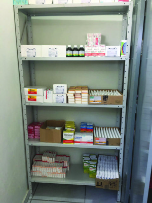 Farmácia própria foi construída na UBSF, visando facilitar o acesso dos moradores a medicamentos