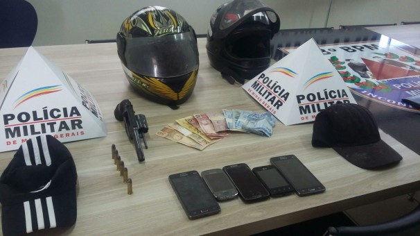 Policiais realizaram prisões e apreensões que refletiram na redução dos delitos no município ** Arquivo 