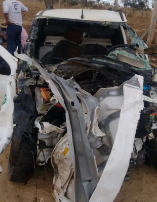 A vítima dirigia um Fiat/Strada da firma que trabalhava