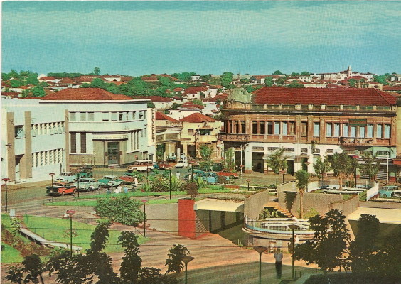 Recordação da praça Manoel Bonito na década de 70