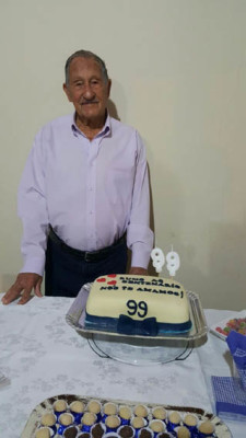 Especial Cumprimentamos o senhor Jair Felix Ferreira pelos 99 anos de vida, recentemente completados, desejando que permaneça abençoado e feliz ao lado de toda a família  