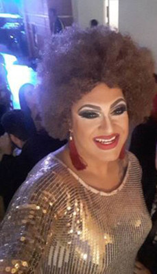 Notada e anotada a exuberante presença da star Tatá Camburão conferindo up grade à festa Top 2016.