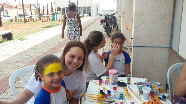 Evento contou com a participação de mais de 200 alunos da escola Rosangela de Fátima