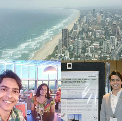 Quem esteve presente na 5th International Conference on Geotechnical and Geophysical Site Characterisation em Gold Coast – Austrália foi o araguarino Weverton Ribeiro Barreto. Acompanhado pela mãe, Daisy Lima, eles conheceram um pouco da cultura da Oceania. O engenheiro civil foi ao congresso para aprimorar o conhecimento na área de geotecnia. Parabéns pela conquista e por esta linda viagem.