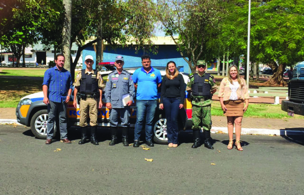 Durante a reunião foi montado o cronograma com Várias atividades compõem a Semana Nacional do Trânsito