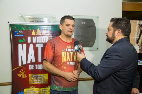 A CDL Araguari lançou sua campanha de Natal com o tema “O maior Natal de todos”