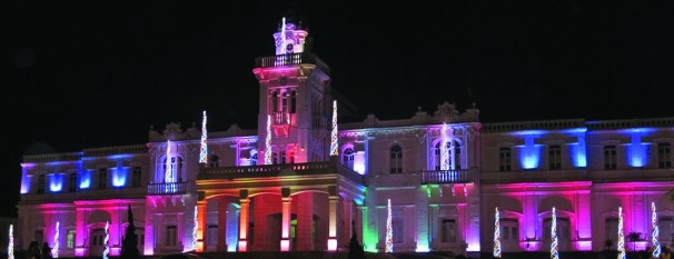 Atividades de instalação dos enfeites de natal iniciam nesta semana no Palácio dos Ferroviários