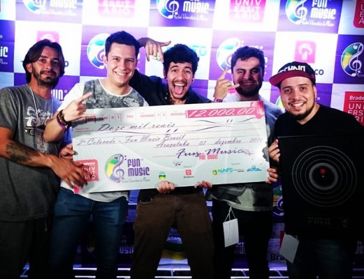 De Araguari para o Brasil: Multus fica em segundo lugar no festival Fun Music 2016