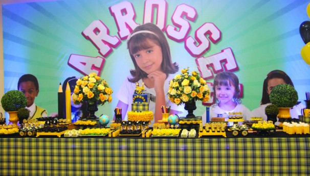 Linda decoração de festa