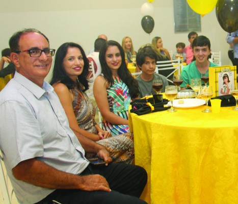 Nicolau, Ana Paula, Ana Luiza, Guilherme e Vitor