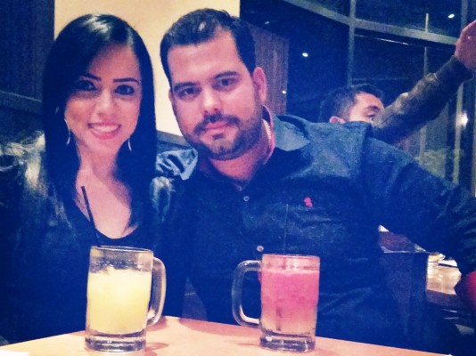 Lorrayne Andrade ao lado do namorado Nivaldo Antônio Belo Junior, aniversariante de hoje