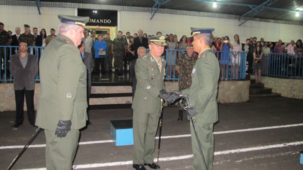 Tenente coronel Fábio Lincoln Lemos Lobo comanda o Batalhão nos próximos dois anos