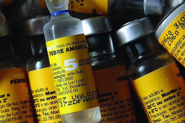 Vacina contra febre amarela está disponível em todas as unidades de saúde