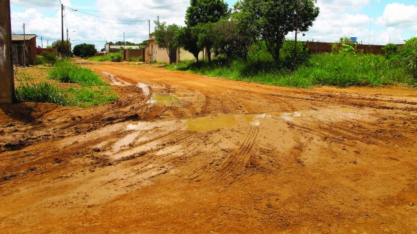 Situação do bairro Vieno é precária