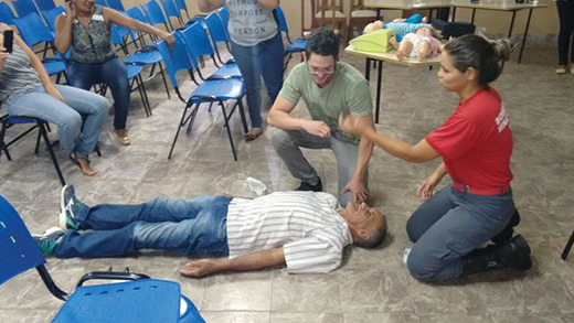 Profissionais da saúde de Tupaciguara participam de cursos de primeiro socorros