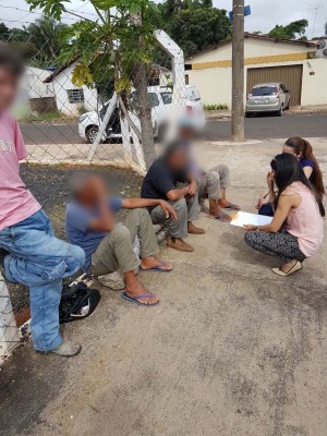 Durante a ação, 18 moradores de rua foram assistidos pela equipe