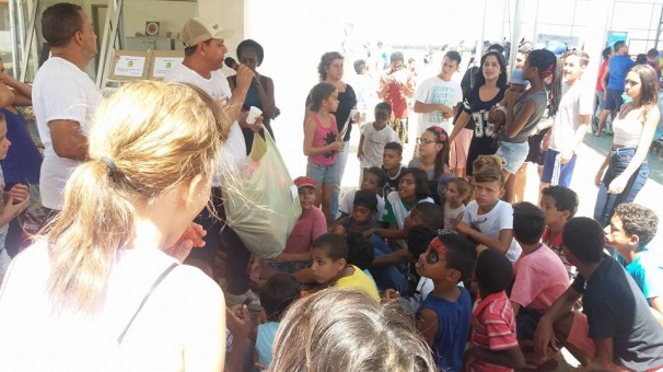 Alegria, diversão, esporte e lazer marcaram a manhã deste domingo no Monte Moriá