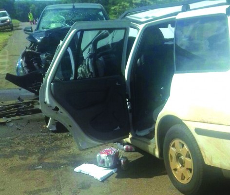 Acidente na BR-050 deixou seis vítimas com ferimentos