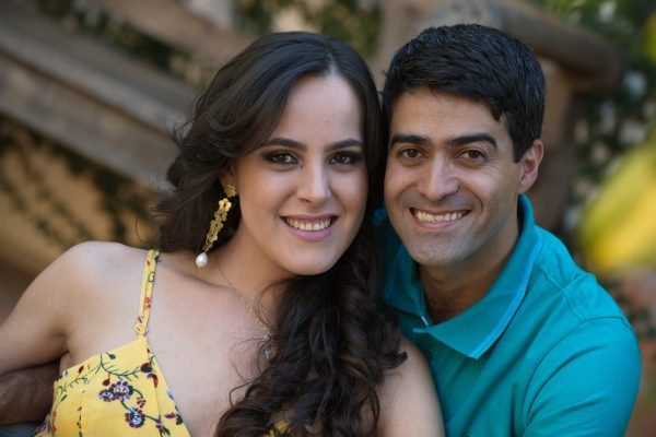 Denise Coelho Carvalho aniversariante do dia 17, ao lado do esposo Marcos Paulo 