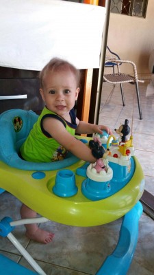 Gusttavo Ferreira Rocha, aniversariou no dia 24. Filho de  Jessyca Ferreira Costa e  Lucas Rocha Mendes   