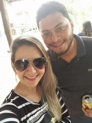 Um belo par Rafaella Messias e Tales