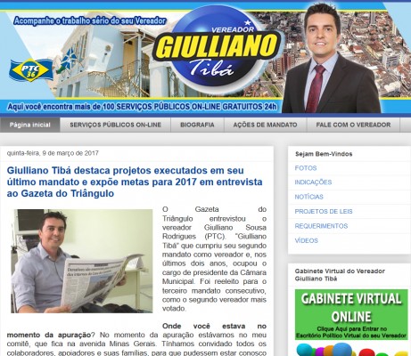 Blog reúne informações de interesse público em um só local