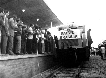 Batalhão Mauá comemora 50 anos da chegada do primeiro trem a Brasília 