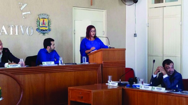 Fabiana Melo Guerra apresentou o projeto na Câmara no dia 14 de março