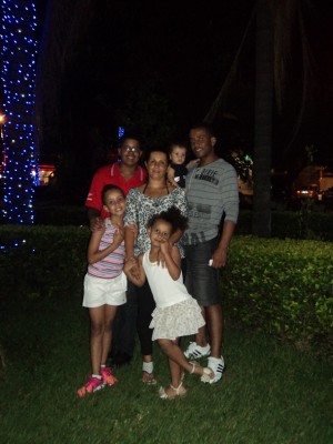 André Luiz Ferreira Braga, aniversariante do dia 20 e família