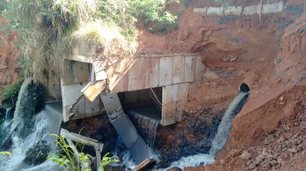 Obra realizada em 2015 precisa ser corrigida