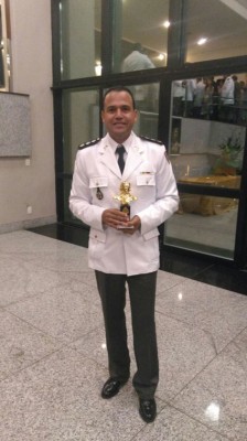 Major Geilson Nunes do 53º Batalho de Araguari, foi homenageado no dia 24 de abril em Belo Horizonte quando recebeu o troféu Alferes Tiradentes pelos bons serviços prestados. A ele, também nossos cumprimentos 