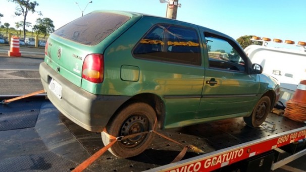 Veículo produto de crime recuperado