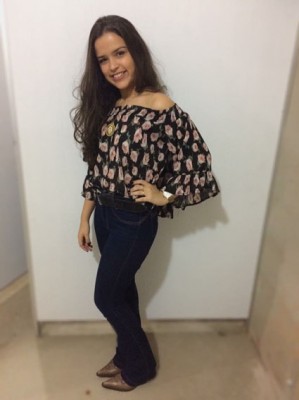 Maria Eduarda O. Borges, aniversariante do dia 29. Filha de Antônio Jacinto Borges e Corina