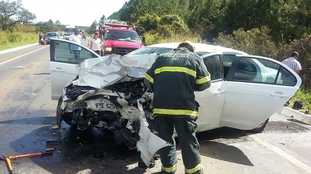 Acidentes registrados nas rodovias federais da região