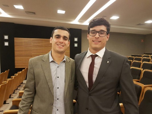 Felipe S. T. Fracon  e Rafael S. T. Fracon aniversariantes do dia 22