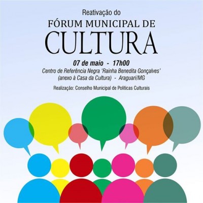 O evento conta com a presença da sociedade civil e das pessoas ligadas ao movimento cultural de Araguari